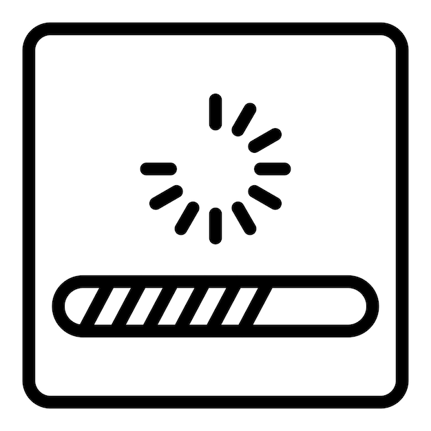 Vector Design Loading Icon Style