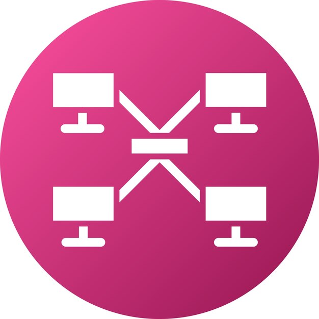 Vector Design Local Network Icon Style