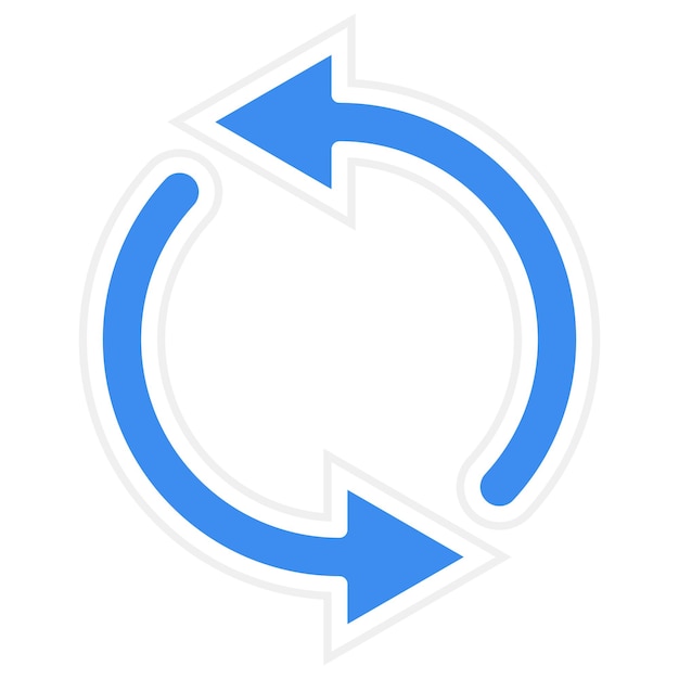 Vector Design Loop Icon Style