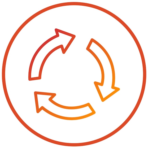 Vector Design Loop Icon Style