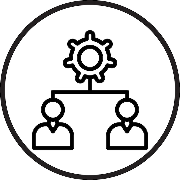 vector design management icon style