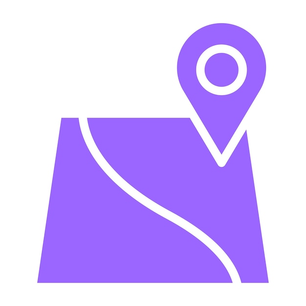 Vector Design Maps Icon Style