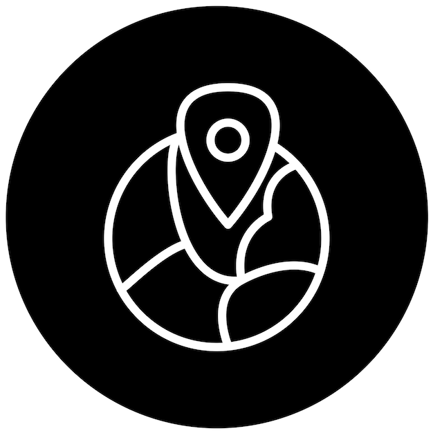vector design maps icon style