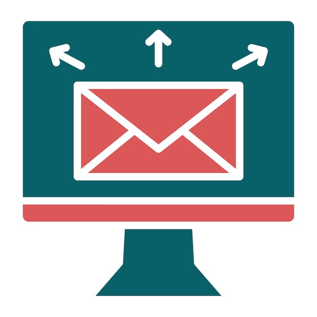 Vector Design Mass Mailing Icon Style