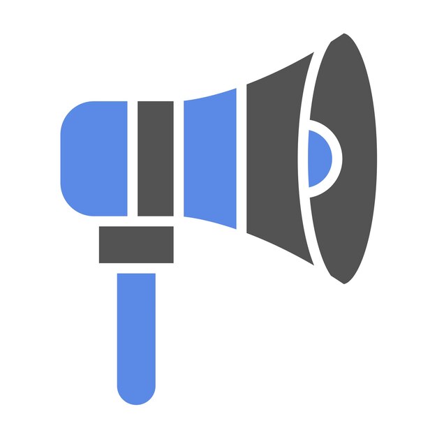 Vector Design Megaphone Icon Style