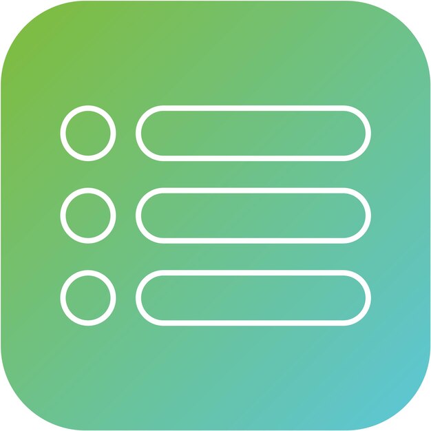 Vector Design Menu Icon Style