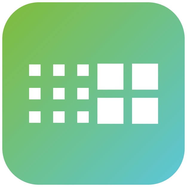 Vector Design Menu Options Icon Style