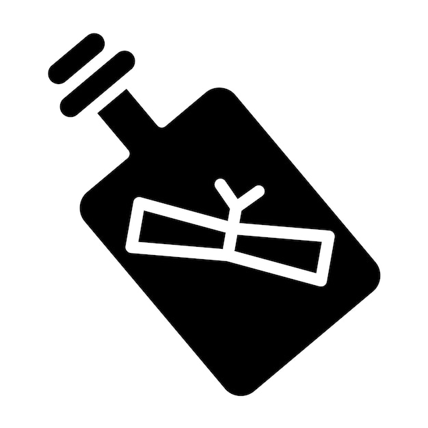 Vector Design Message in a Bottle Icon Style
