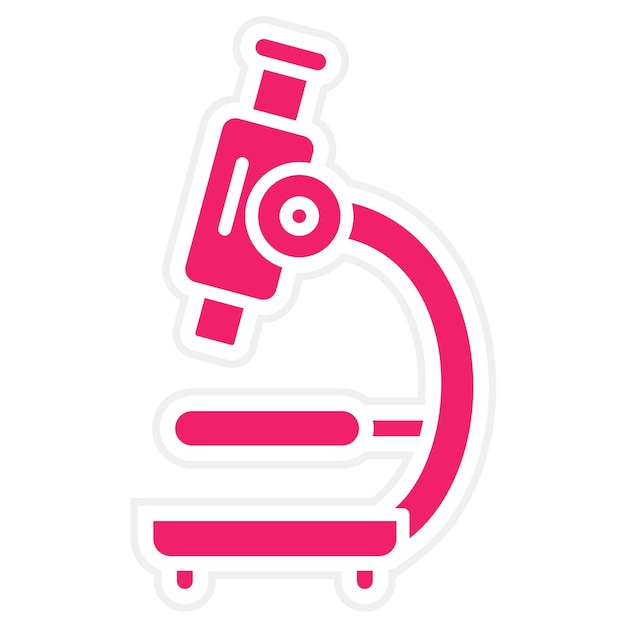 Vector Design Microscope Icon Style