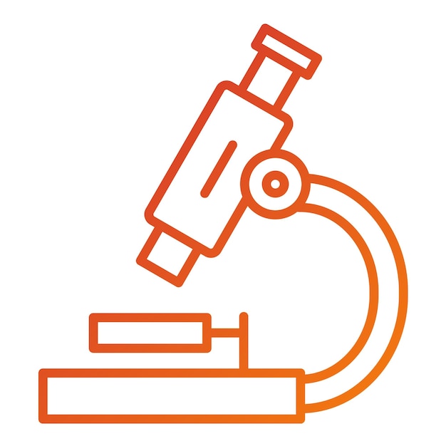 Vector Design Microscope Icon Style