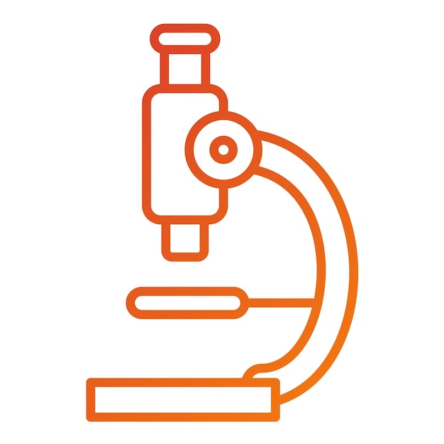 Vector Design Microscope Icon Style