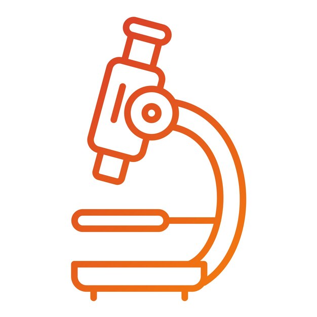 Vector Design Microscope Icon Style
