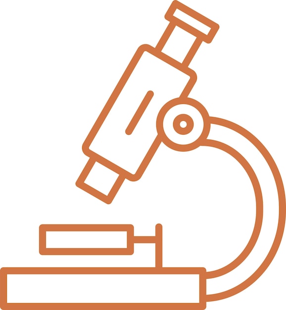 Vector Design Microscope Icon Style