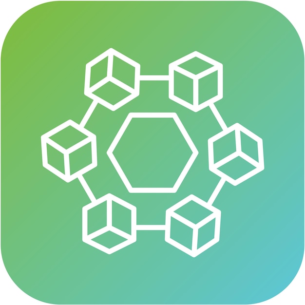 Vector Design Modular Design Icon Style
