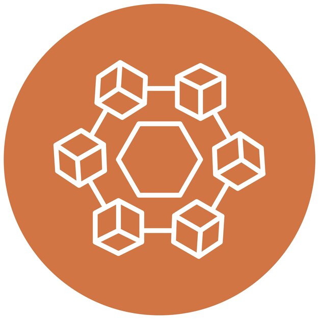 vector design modular design icon style