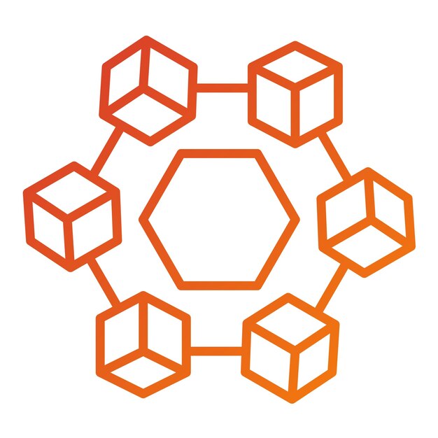 vector design modular design icon style