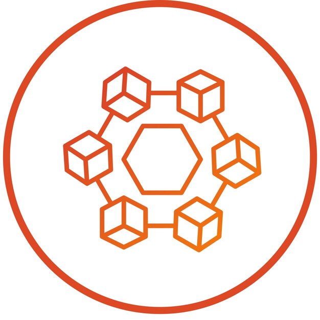 vector design modular design icon style
