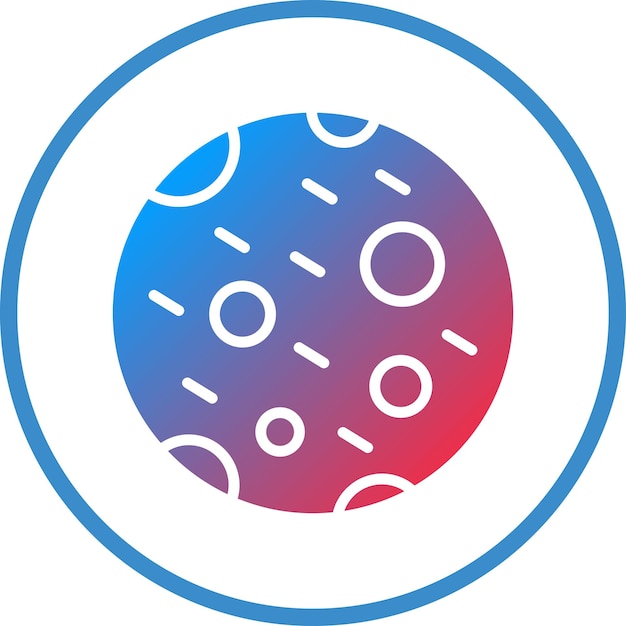 vector design moon icon style