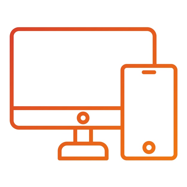 Vector Design Multi Platform Icon Style
