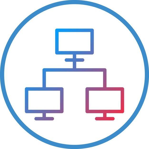 Vector Design Network Icon Style