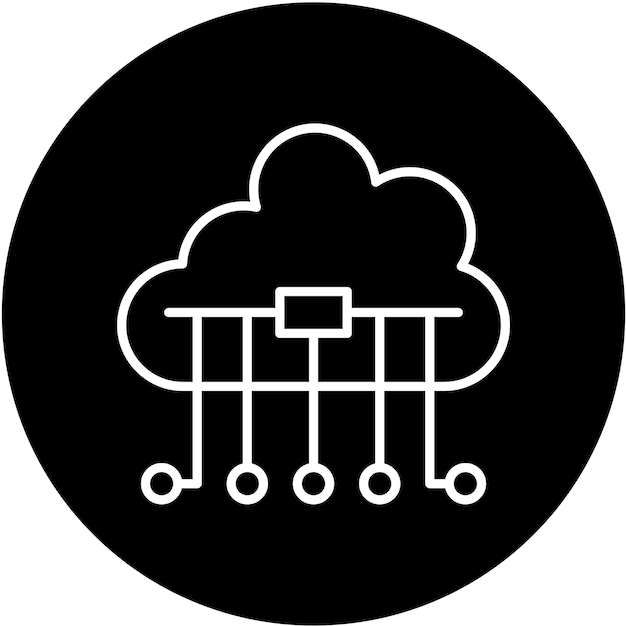 vector design network icon style