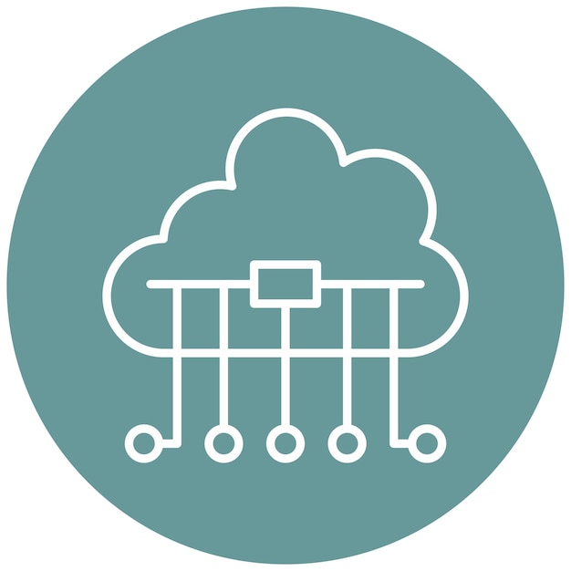 vector design network icon style