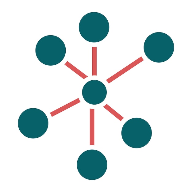 vector design networking icon style