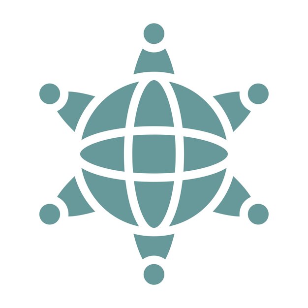 Vector Design Networking Icon Style