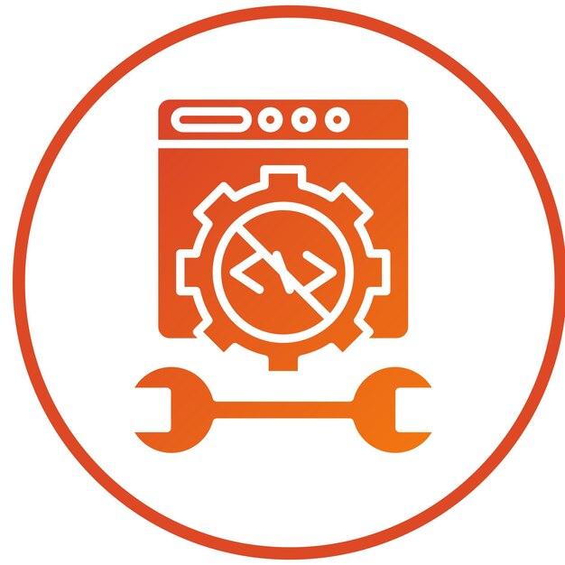 vector design no code tool icon style