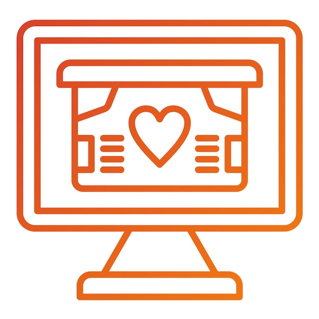 Vector Design Online Donation Icon Style