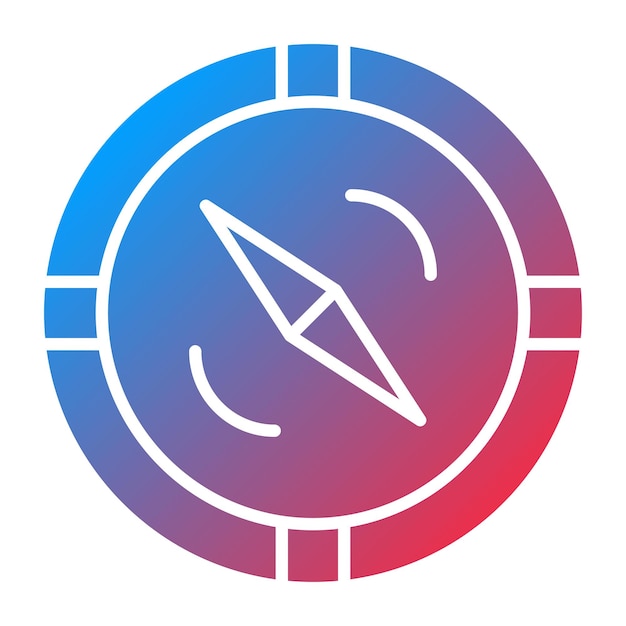 vector design orientation icon style