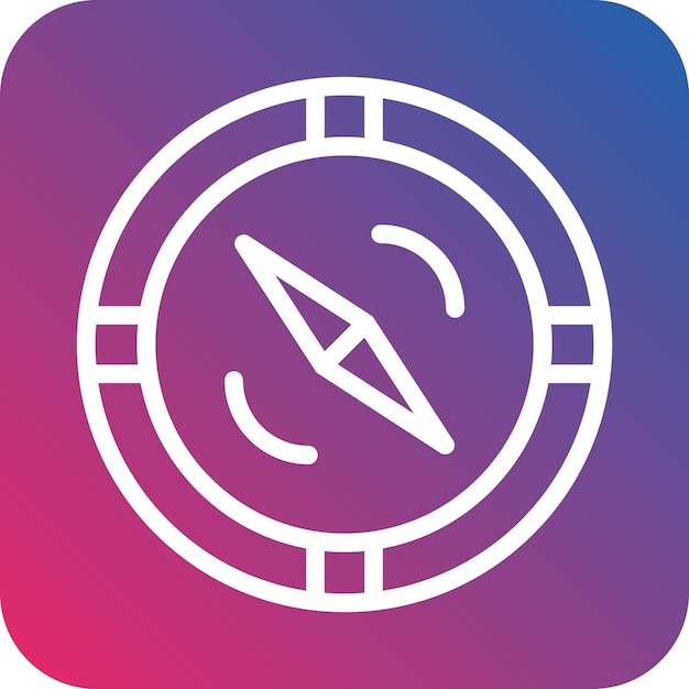 vector design orientation icon style