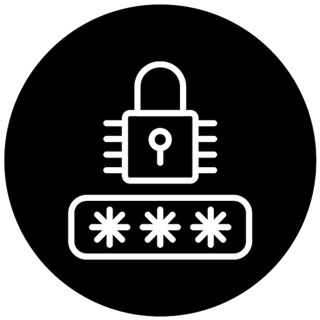 Vector Design PasswordKeeper Icon Style