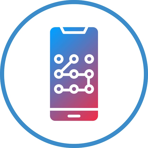 Vector Design Pattern Recognition Icon Style