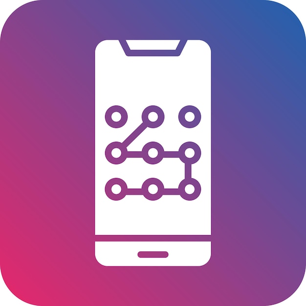 Vector Design Pattern Recognition Icon Style