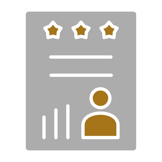 Vector Design Performance Appraisal Icon Style