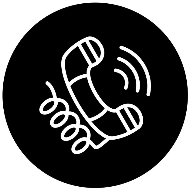 vector design phone call icon style