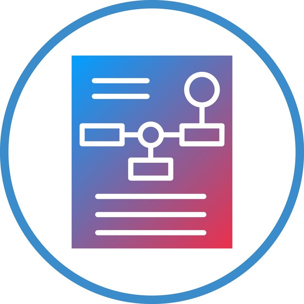 Vector Design Planning Icon Style