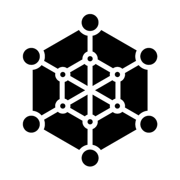 Vector Design Polymer Icon Style