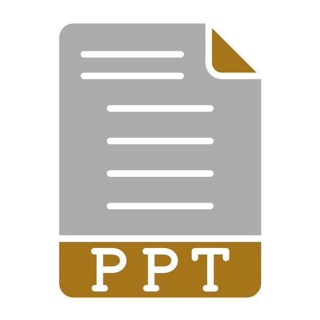 Vector Design PPT Icon Style