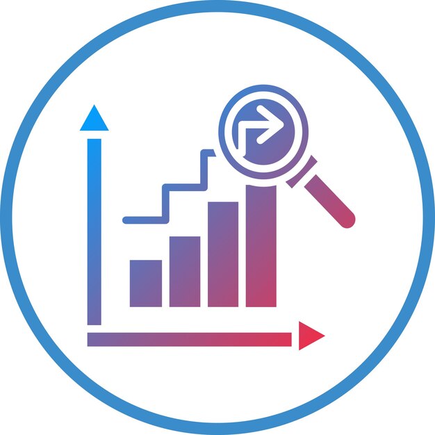 vector design predictive analysis icon style