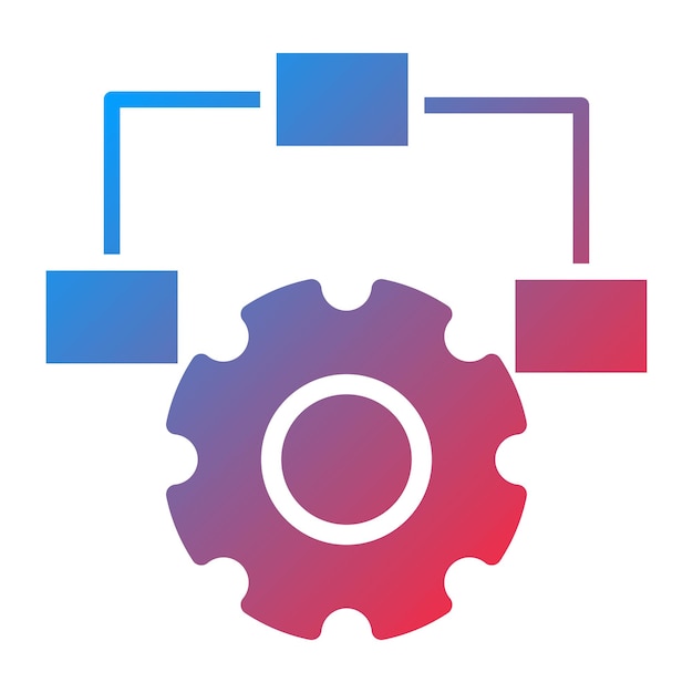 Vector Design Product Management Icon Style