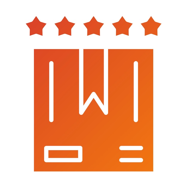Vector Design Product Rating Icon Style