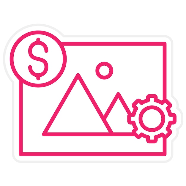 Vector Design Project Image Icon Style