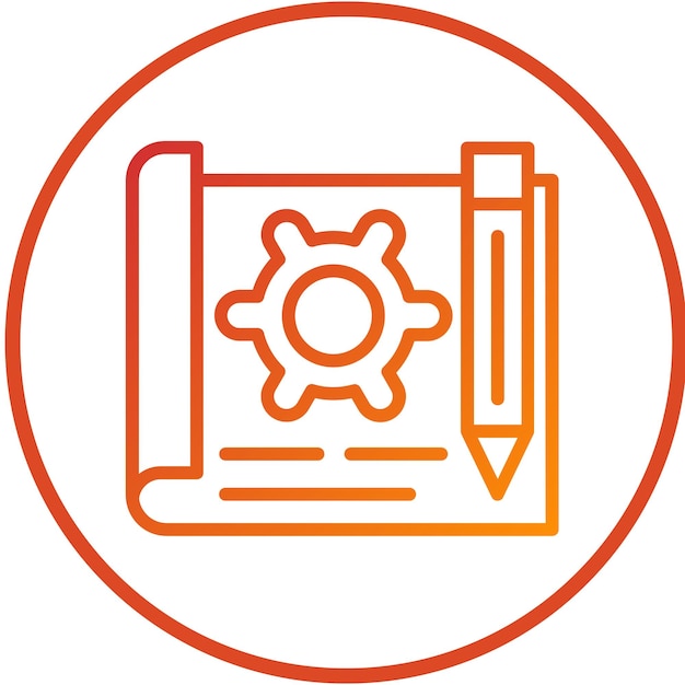 Vector Design Prototype Icon Style