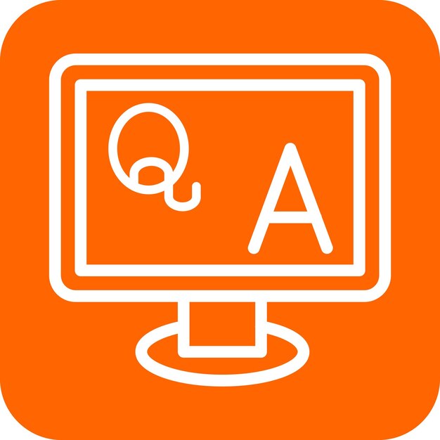 vector design qa icon style