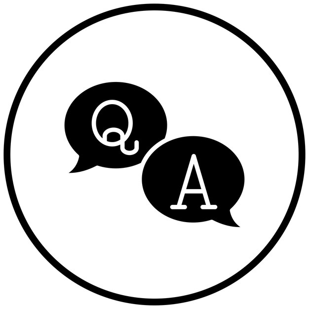 vector design qa icon style