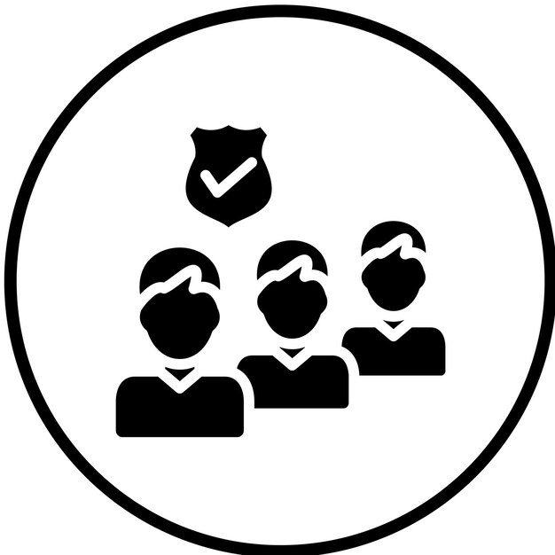 Vector Design Queue status Icon Style