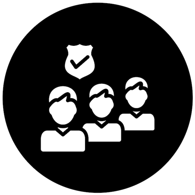 Vector Design Queue status Icon Style