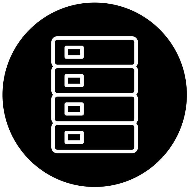 Vector Design RAID Icon Style